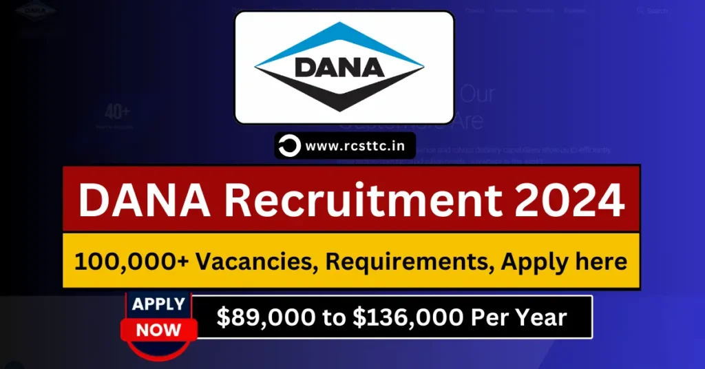 DANA Recruitment 2024 Apply Online, Check Notification, Requirements, Salary